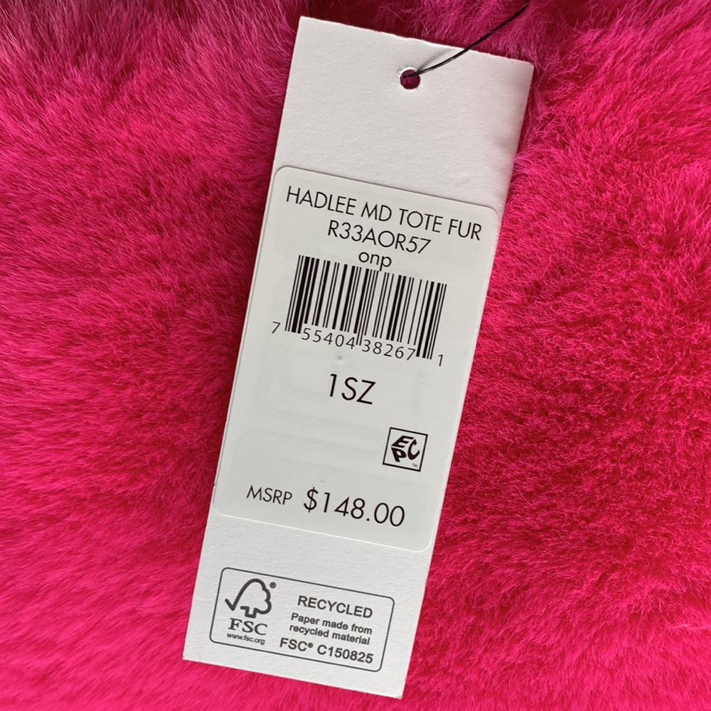 DKNY Hadlee Md Tote Fur Pink - Picture 4 of 6